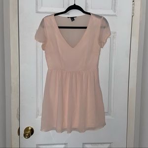 Forever 21 Light Pink Dress small